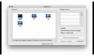GeekTool for Mac - Download it from Habererciyes for free